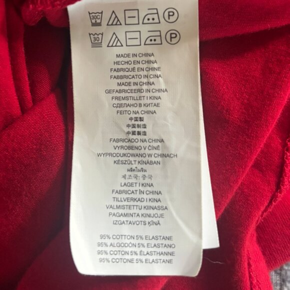 Michael Kors - Red Long Sleeve Blouse Top (Size: M) - Picture 6 of 6
